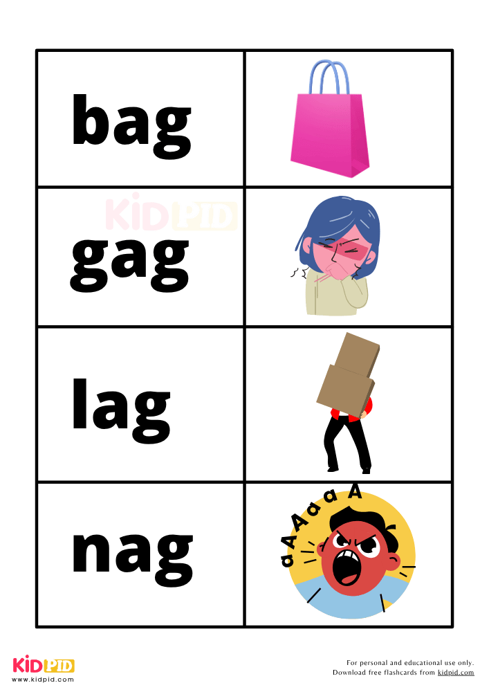 Word Family Book for Kids 18