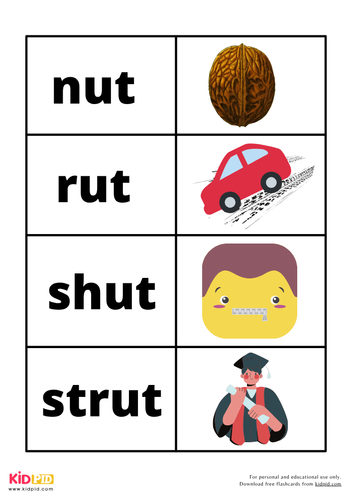 Word Family Book for Kids 3