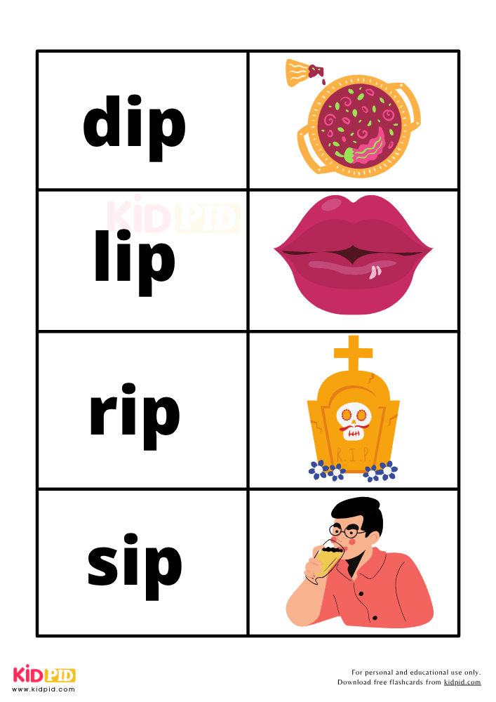 Word Family Book for Kids 7