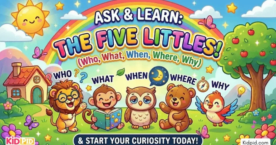 Fun and Educational Question Words Rhyme for Young Learners