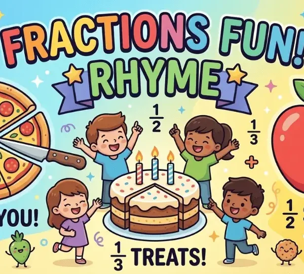 Fractions Rhymes for Kids – Fun and Easy Math Songs for Learning Fractions