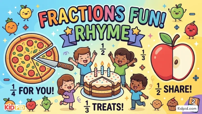 Fractions Rhymes for Kids – Fun and Easy Math Songs for Learning Fractions