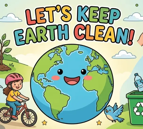 Pollution Awareness Rhyme for Kids – Fun Environmental Poem
