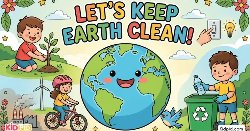 Pollution Awareness Rhyme for Kids – Fun Environmental Poem