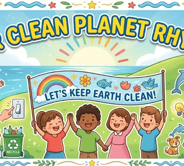 Clean the Earth Poem for Kids | Earth Day Environmental Poem