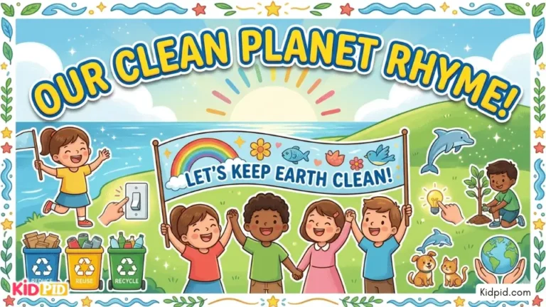 Clean the Earth Poem for Kids | Earth Day Environmental Poem