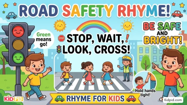 Traffic Light Rhyme for Kids – Learn Road Safety Rules