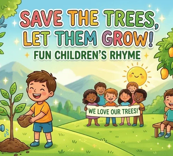Save the Trees, Let Them Grow! – Environmental Poem for Children
