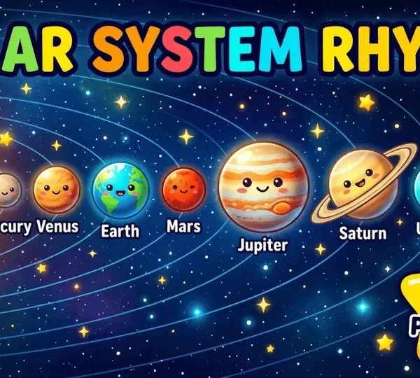 Solar System Poem for Kids | Easy Planet Rhyme and Space Facts