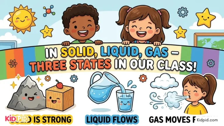 States of Matter Rhymes for Kids: Learn Solids, Liquids, and Gases