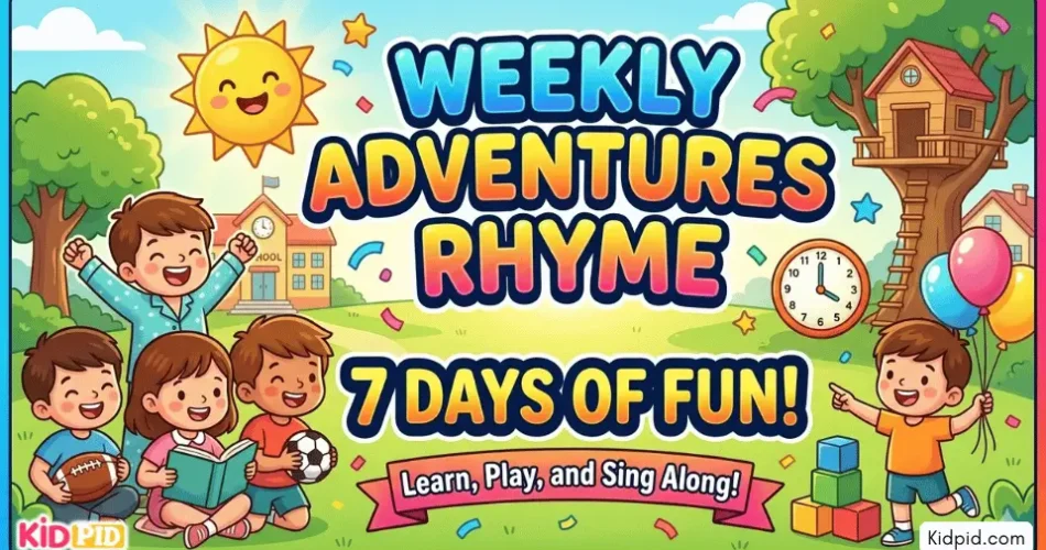 Days of the Week Rhymes for Children – Easy Songs to Learn Weekdays