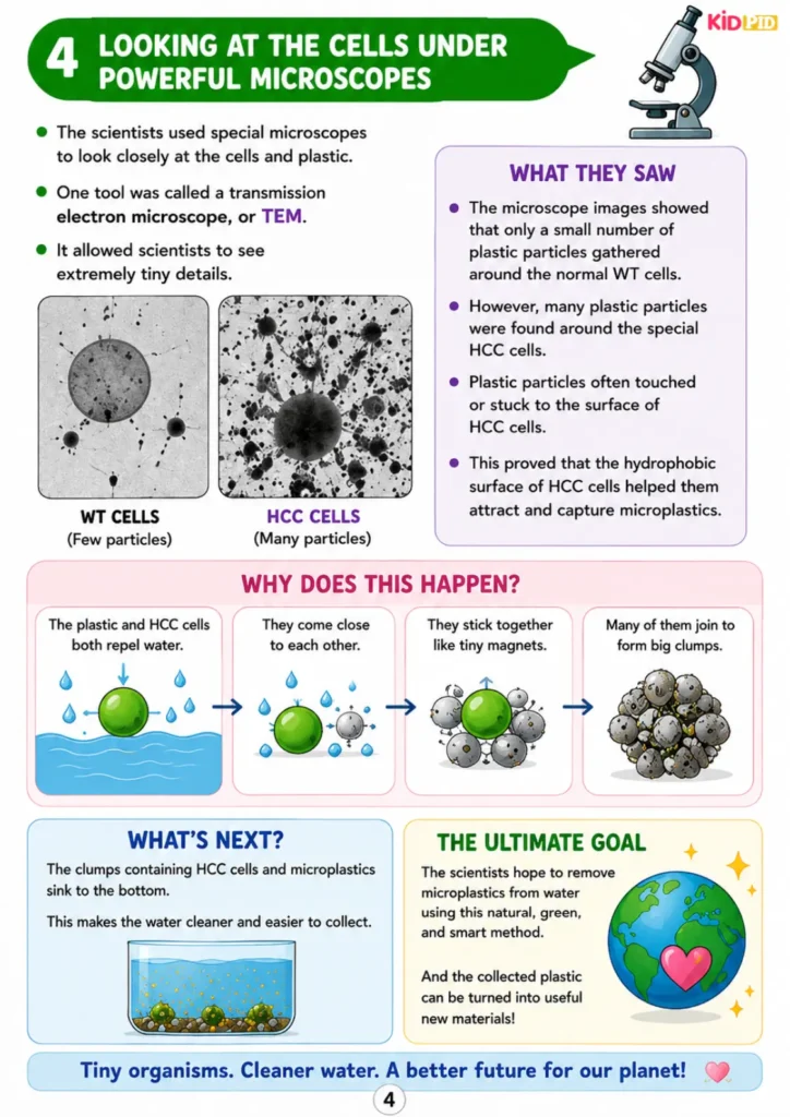Looking at the Cells Under Powerful Microscopes