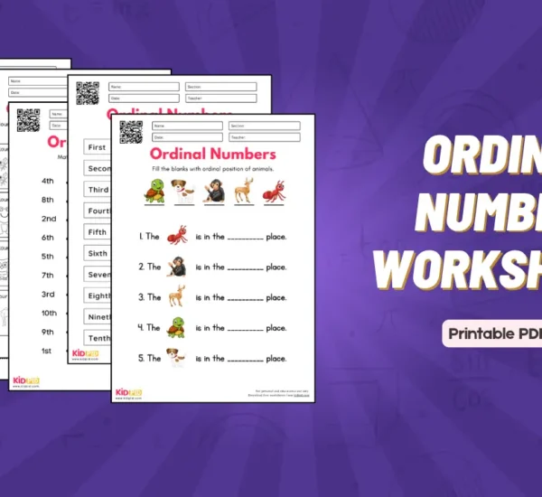 Ordinal Numbers Worksheets – Free Printable PDFs for Kids