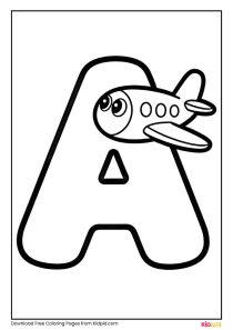 1-alphabet-a-airplane-coloring-page