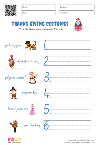 5-Festival-costume-abc-order-printable-worksheets